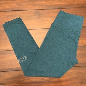 Fleo Teal Spruce Bounce 25” El Toro Leggings Size Large